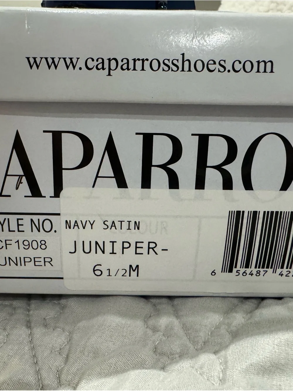 Caparros satin navy